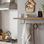 Wooden “Home Sweet Home” Bird Wall Key Holder