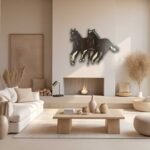 Wooden Horse Wall Art