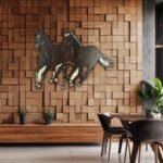 Wooden Horse Wall Art