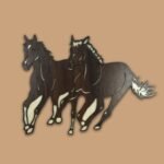 Wooden Horse Wall Art