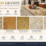 Yellow Granite – Royal Cream, Canyon Gold, Crystal Yellow, Colonial Cream & Classic Ivory
