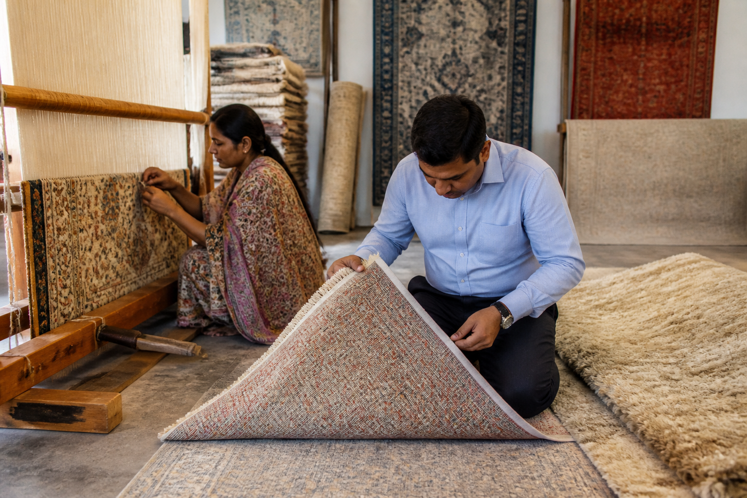 Evaluating Knot Counts and Pile Density: A Wholesaler Guide to Sourcing Hand-Knotted Wool Rugs