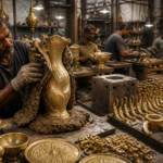 Moradabad Metalware Export Guide: Evaluating Sand Cast vs. Die Cast Brass for Premium Decor