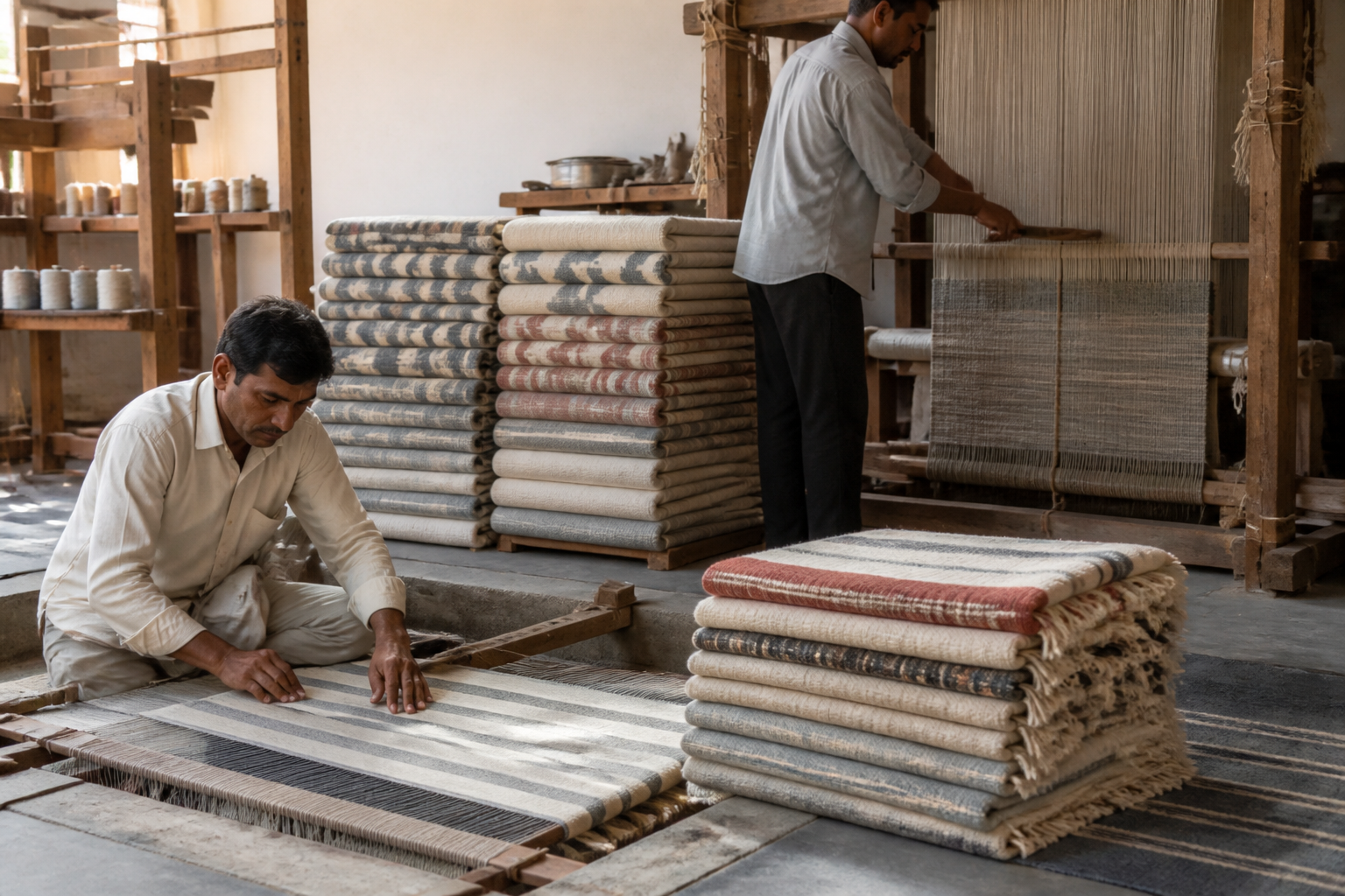 Pit Loom vs Punja Kilim Weaving: Selecting the Right Flatweave Construction for Private Label Collections
