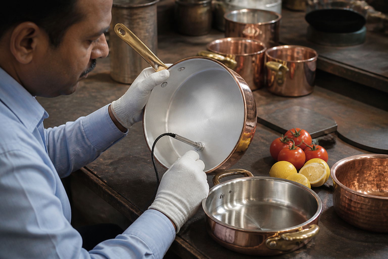 Sourcing Food-Grade Copper Cookware from India: Tin-Lining Standards and Heavy Metal Testing