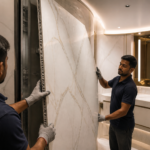 Slicing Ultra-Thin 5mm Marble for Aluminum Honeycomb Panels in Superyacht Interiors