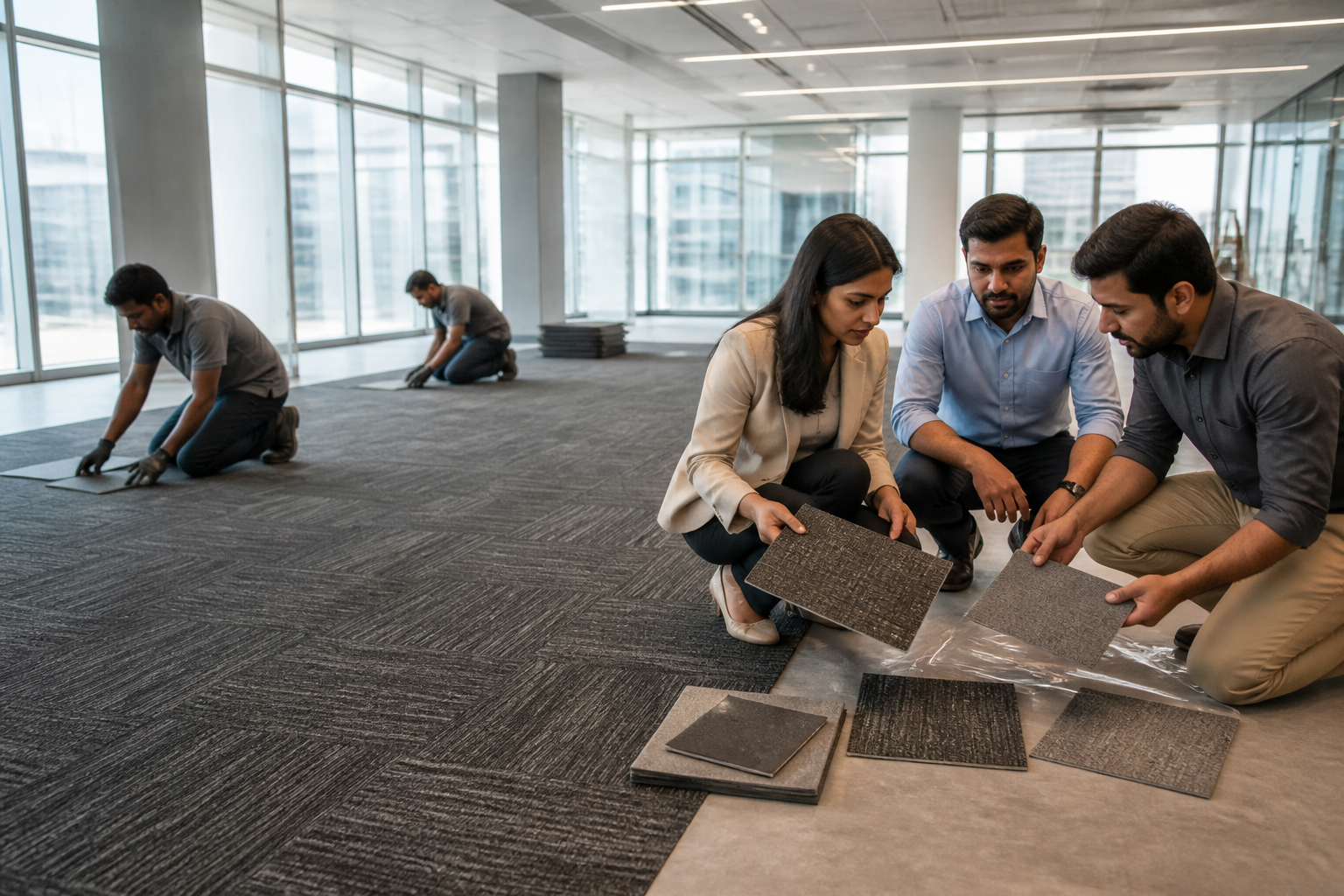 CRI Green Label Plus Certification: How Carpet Tile Wholesalers Win Corporate Fit-Out Bids