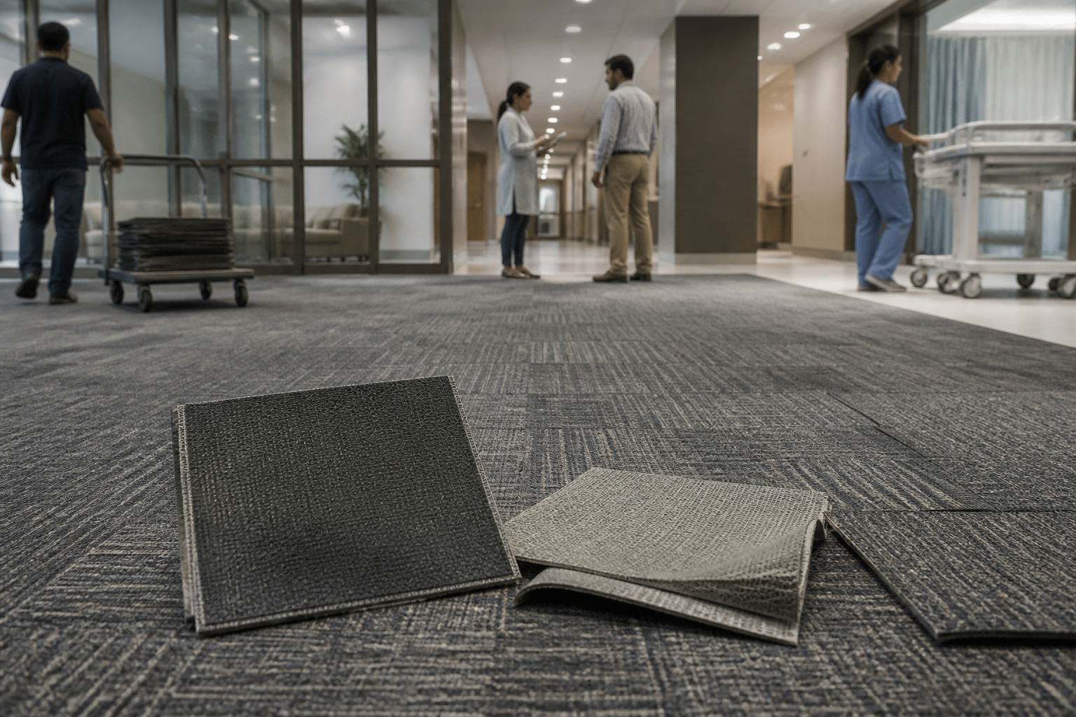 Modified Bitumen vs Polyurethane Cushion Carpet Tiles: Calculating Total Lifecycle Value for Commercial Fit-Outs