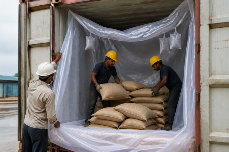 Preventing Container Rain in Bulk Pulse Shipments: Hermetic Liners and Desiccant Allocation
