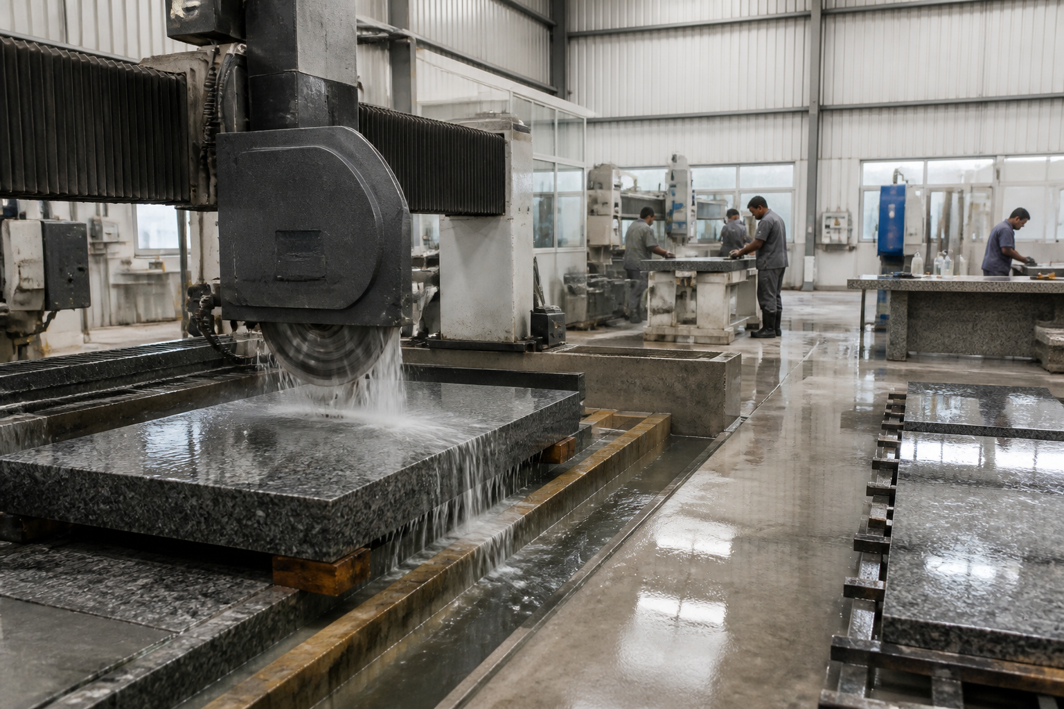 Wet Processing Workflows: How Granite Fabricators Comply with OSHA Respirable Silica Rules
