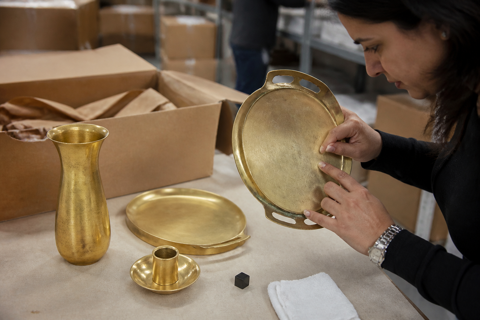 Dropshipping Indian Brass Decor: How Beginners Audit Lacquer Quality and Prevent Tarnishing