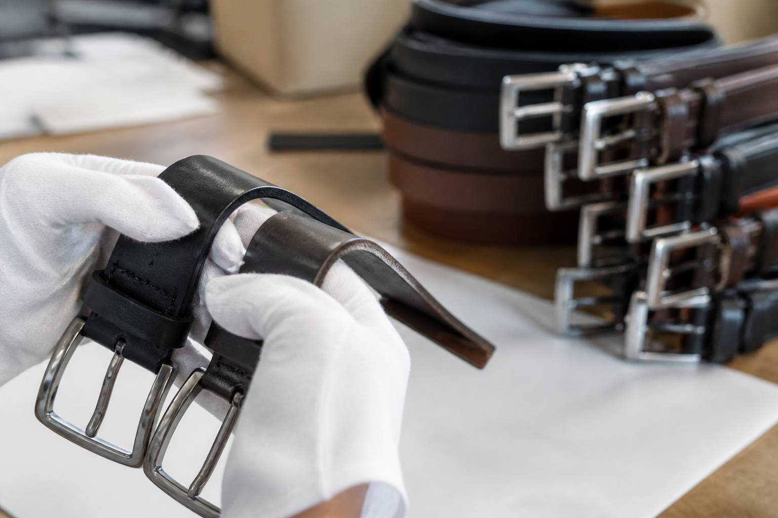 Edge Paint vs Burnished Edges: Auditing Edge Finish Durability on Bulk Private Label Leather Belts