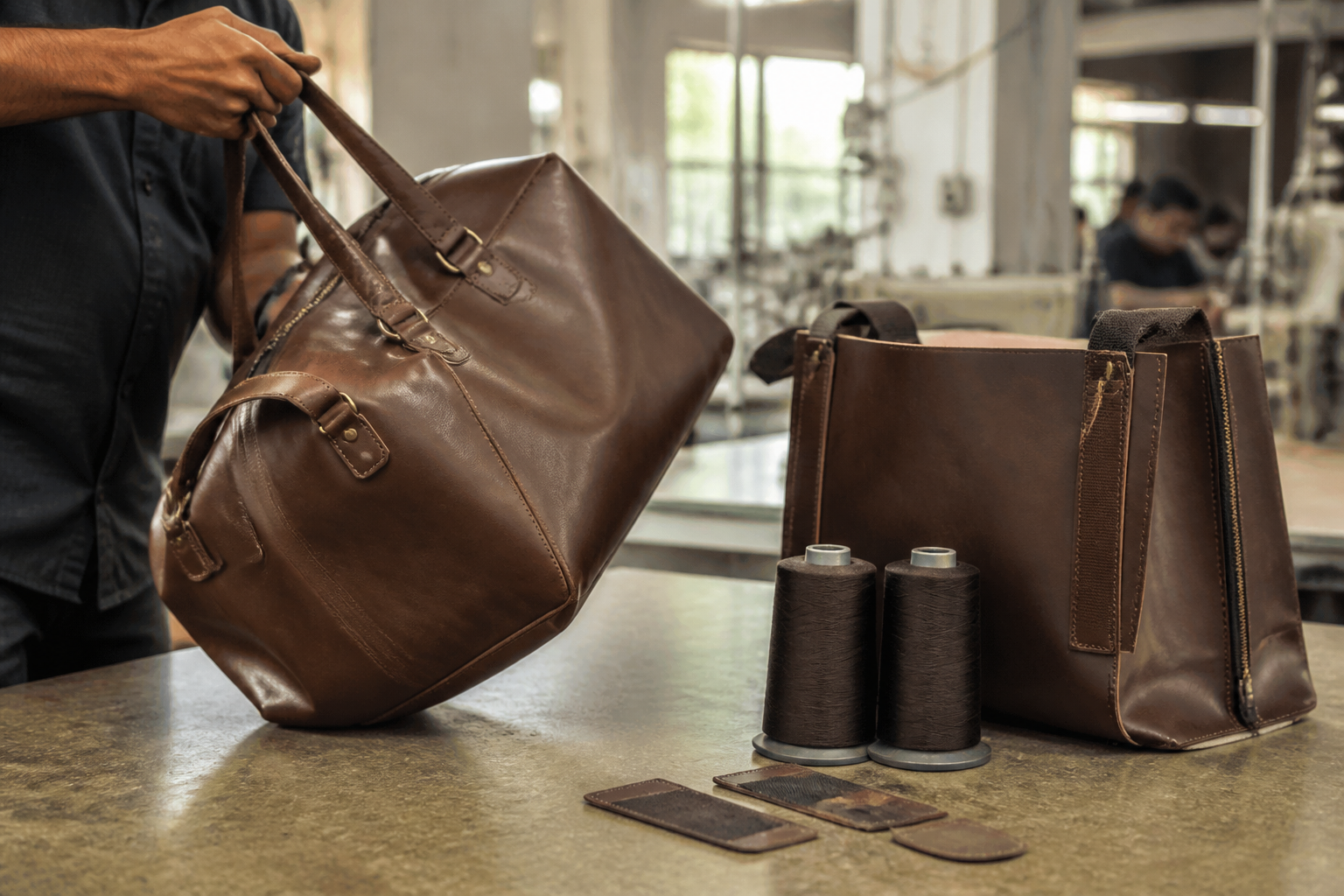 Specifying Stitches Per Inch and Bonded Nylon Thread Grades for High-Stress Seams in Leather Luggage