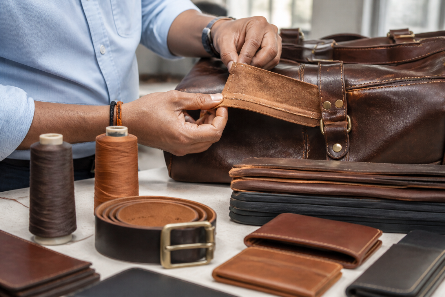 Auditing Bonded Nylon vs Polyester Thread: Setting Stitch Density Standards for Heavy Leather Goods