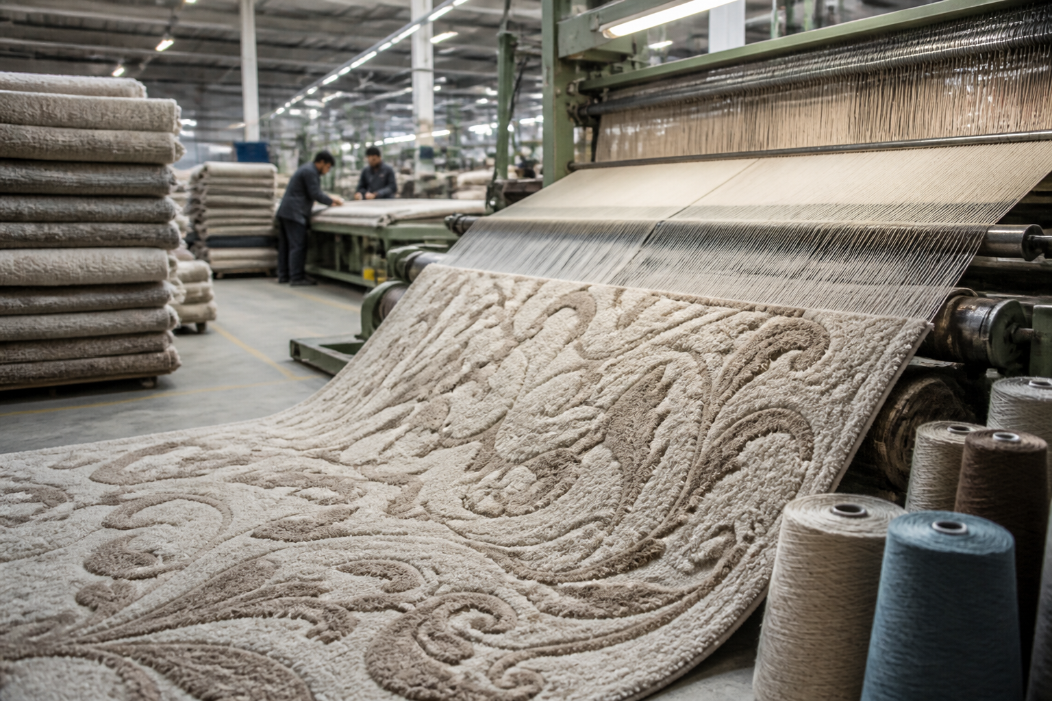 Drop-Stitch Wilton Weaving: Sourcing 3D Textured Area Rugs at Scalable Price Points