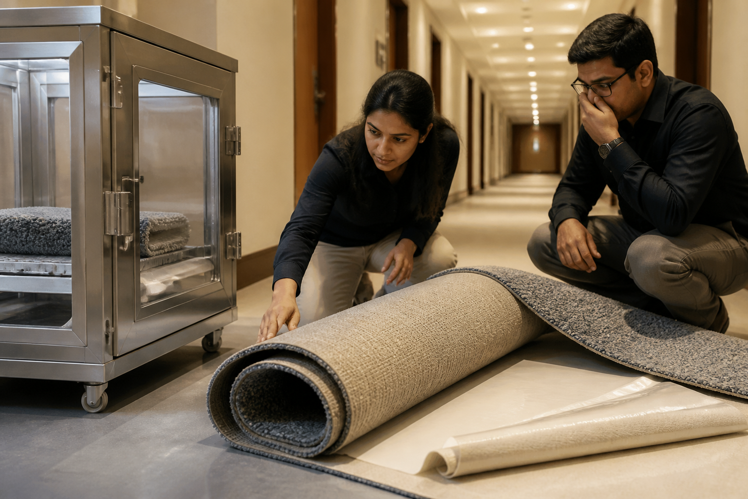 Low-VOC Hot-Melt vs Water-Based Latex in Rug Backing: Passing California CDPH Section 01350 for Contract Spaces