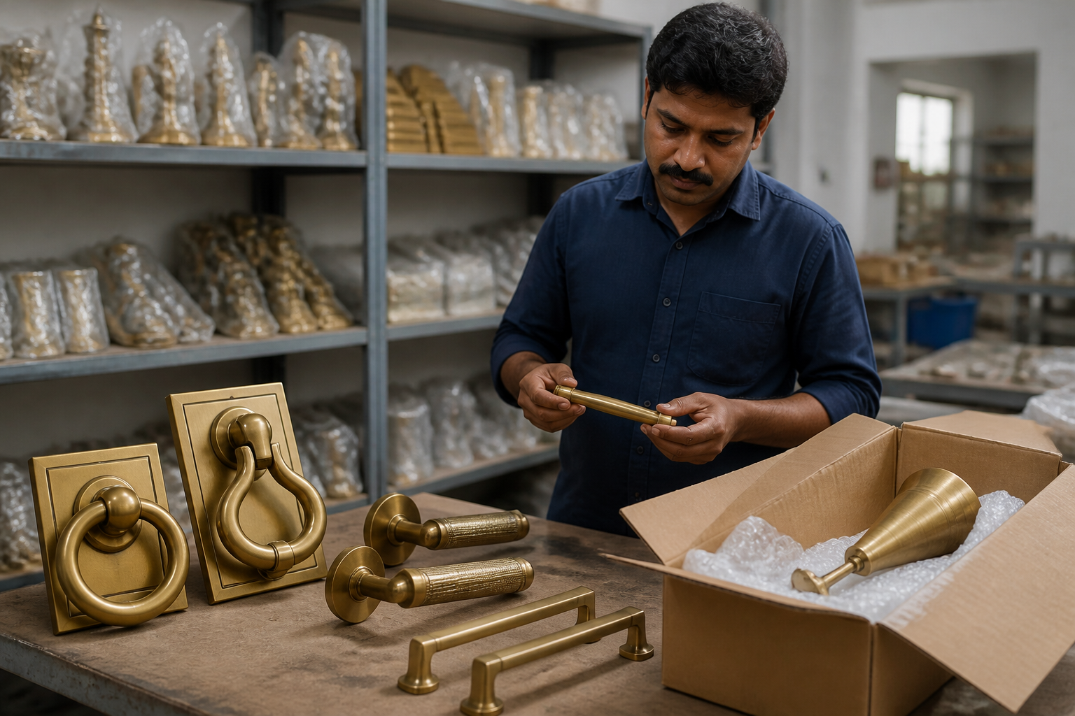 Dropshipping Brass Hardware from Aligarh: Why Architectural Accents Beat Fragile Decor for New Stores