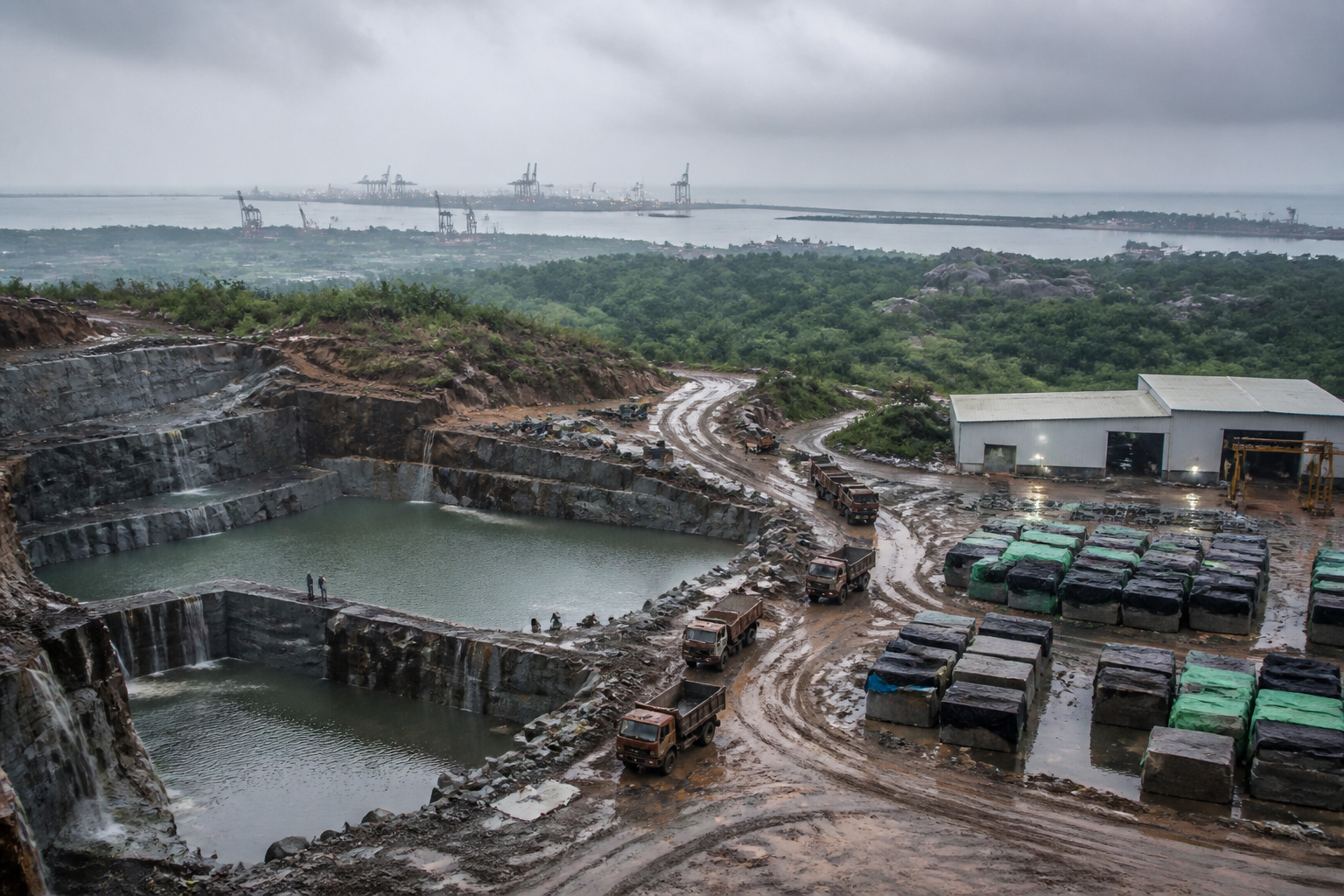 Navigating Monsoon Quarry Shutdowns: Sourcing Schedules for South Indian Granite Importers