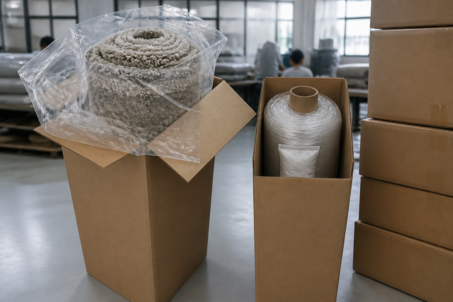 Vacuum-Sealed Roll Packing vs Standard Polybagging: Slashing Parcel Freight for High-Pile Shag Rugs