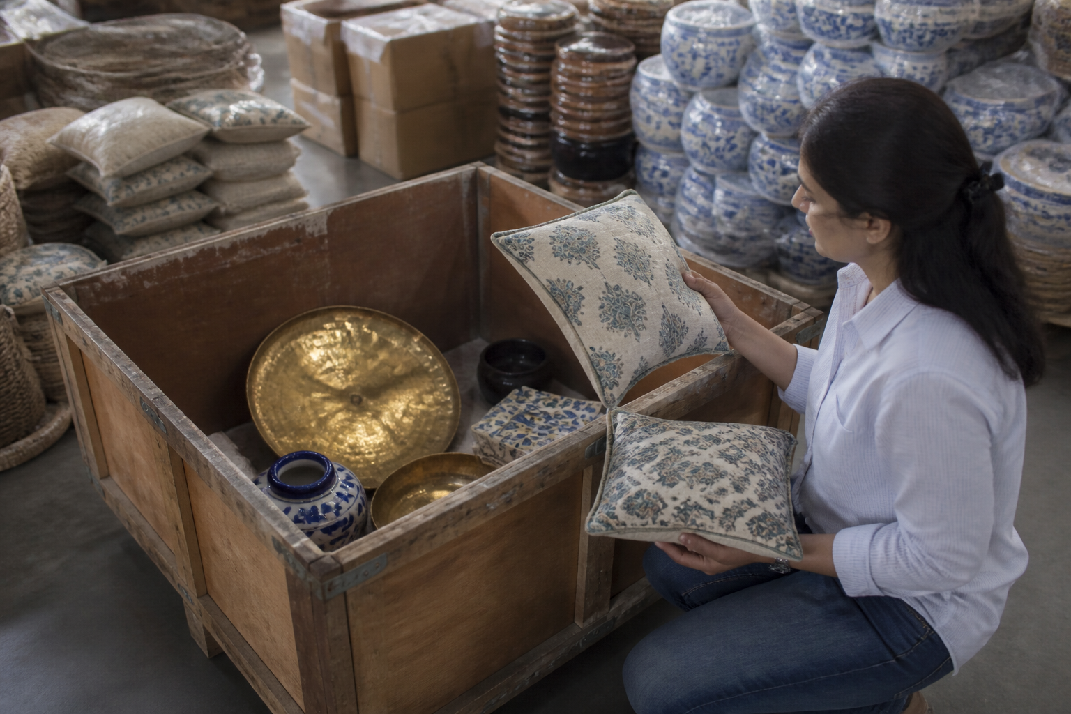 Finding Low-Return Home Decor Niches When Sourcing from Indian Craftsmen