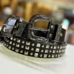 Embellished Leather & Textile Belts