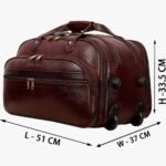 Premium Rolling Travel Duffle Bag