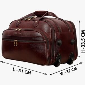 Premium Rolling Travel Duffle Bag