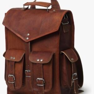 Vintage Leather Backpack