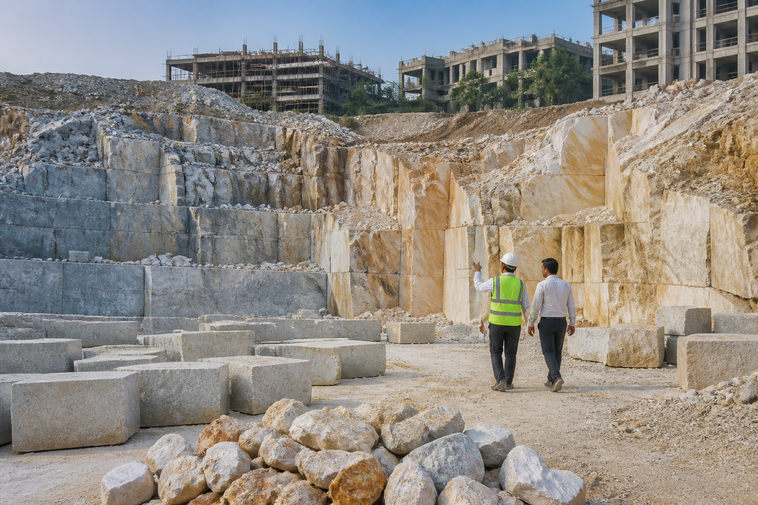 Negotiating Quarry Bench Reservations in India: Ensuring Shade Uniformity Across Multi-Phase Commercial Builds