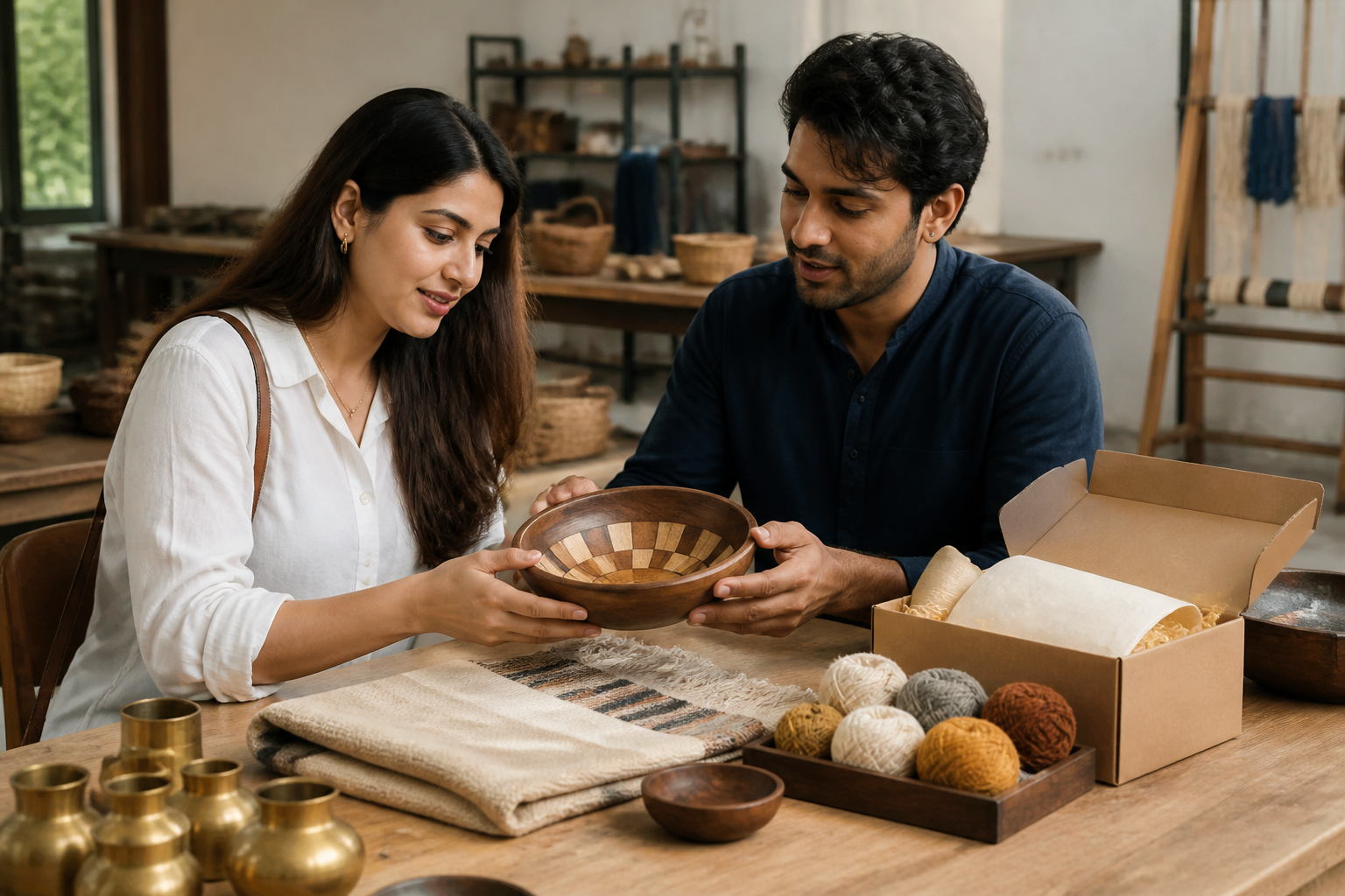 How First-Time Store Owners Can Pitch Dropship Partnerships to Indian Craft Workshops