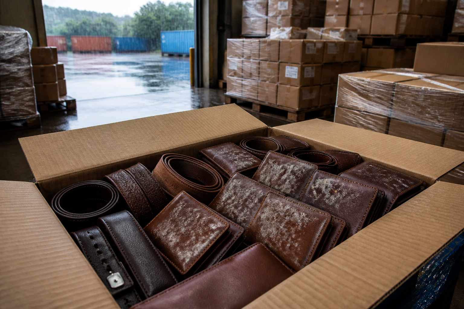 Preventing Fatty Spew in Leather Warehouses: Fatliquor Selection and Storage Humidity Controls