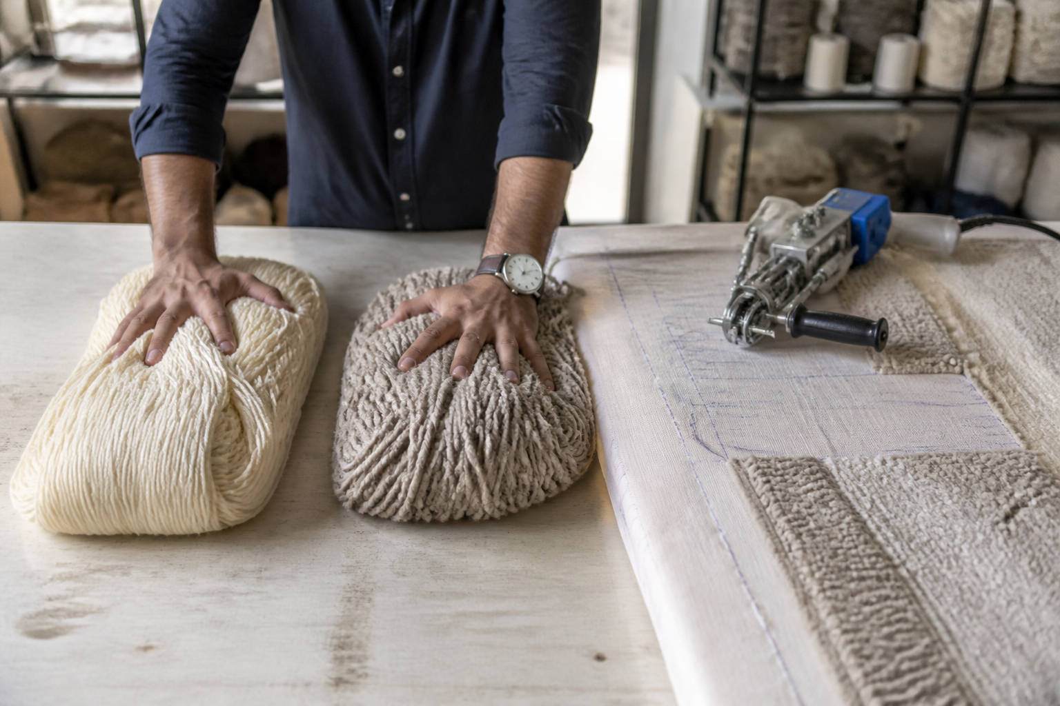 Specifying New Zealand vs Indian Bikaner Wool: Balancing Resilience and Yarn Cost in Wholesale Tufted Rugs