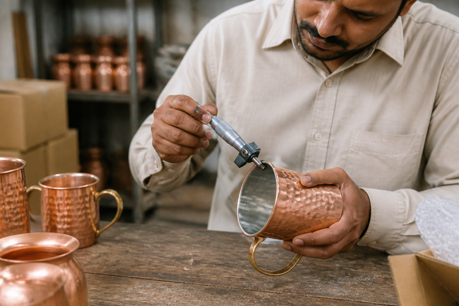 Dropshipping Hand-Hammered Copper Drinkware: Essential Food Contact Compliance Checks