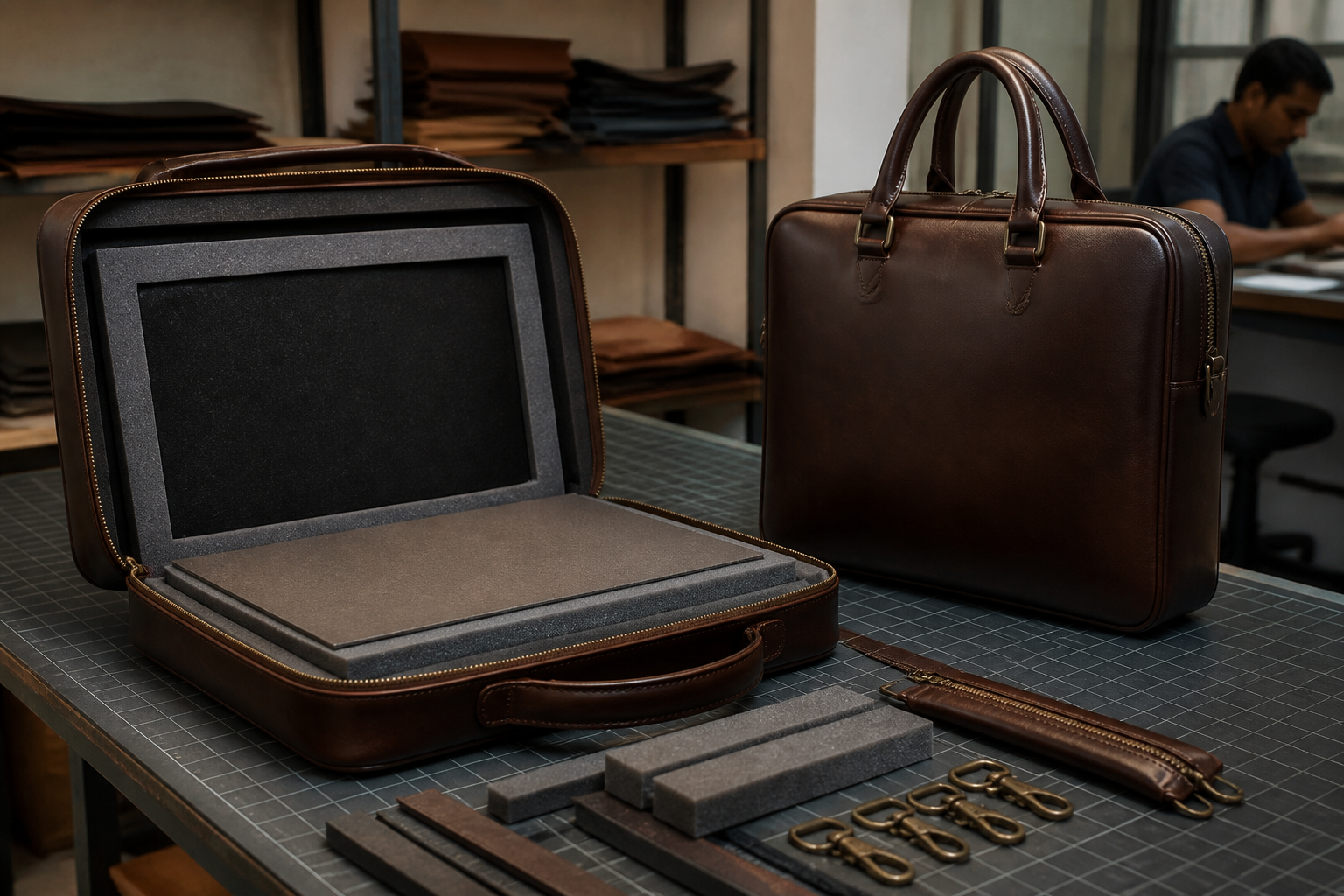 Sourcing Leather Laptop Briefcases: Padding Density, Drop Protection, and Hardware Reinforcement