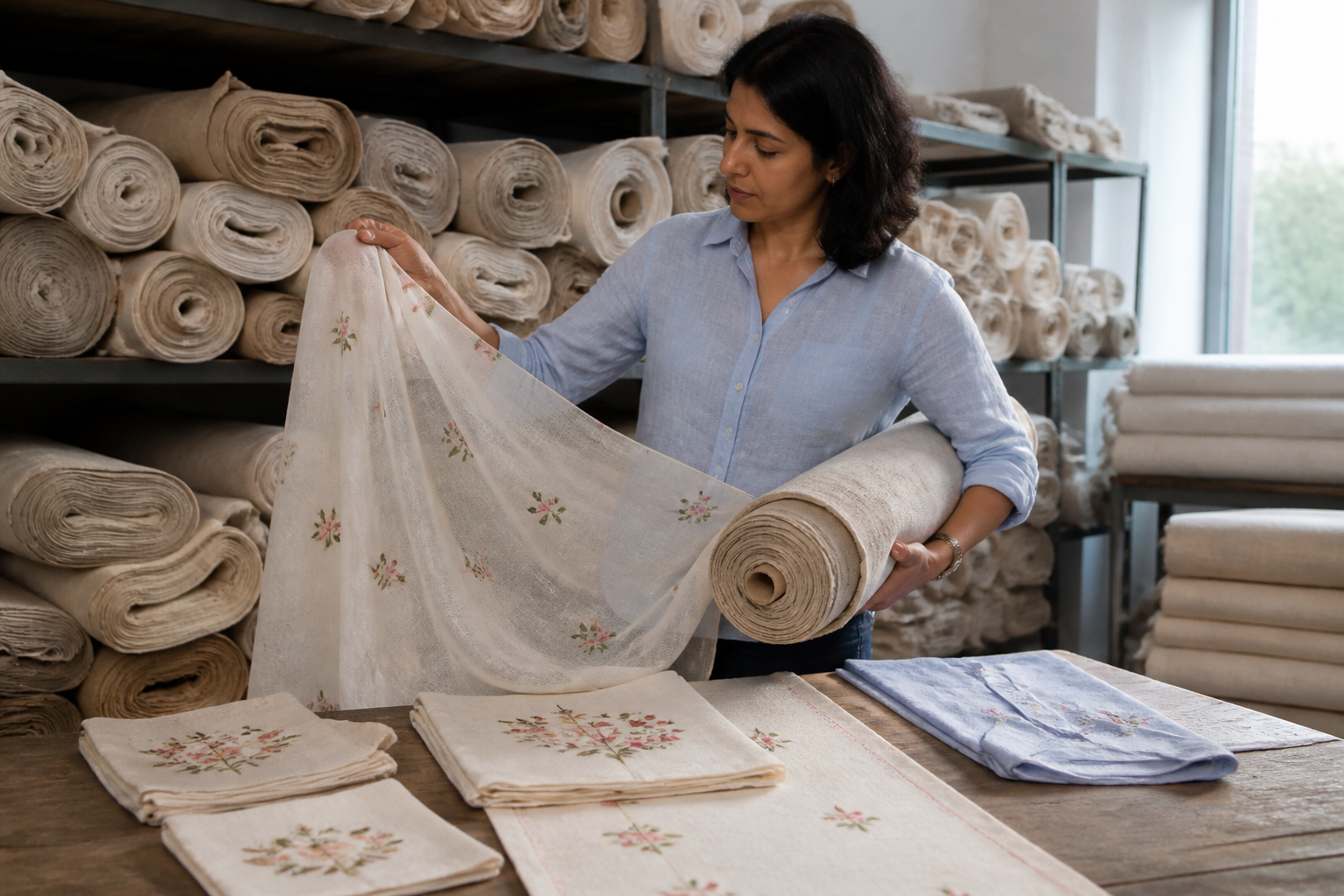 Evaluating Weight-to-Value Ratios: Why Lightweight Hand-Embroidered Linens Beat Heavy Goods for New Stores