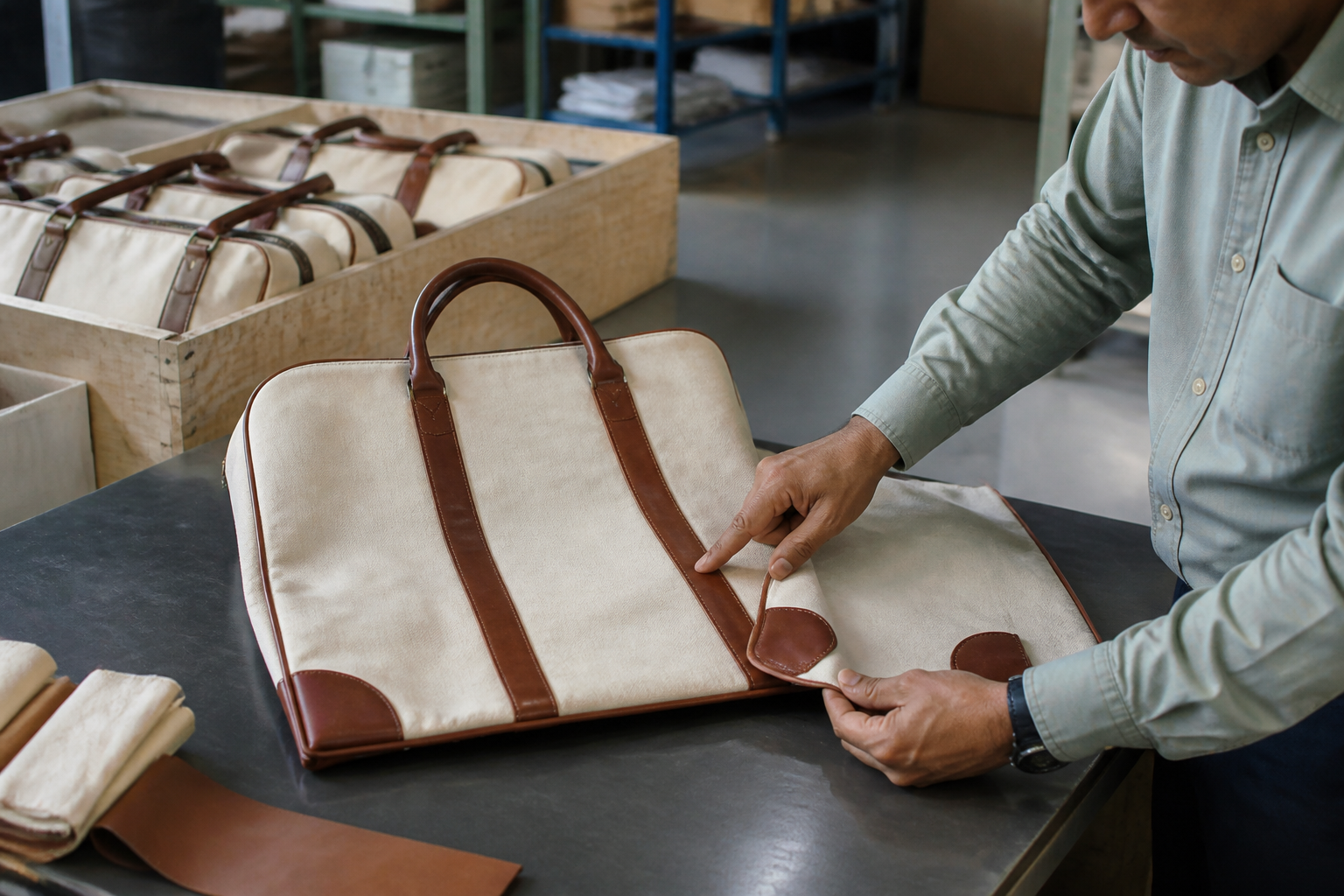 Navigating US Customs Tariff Classifications for Mixed Canvas and Leather Travel Duffle Bags