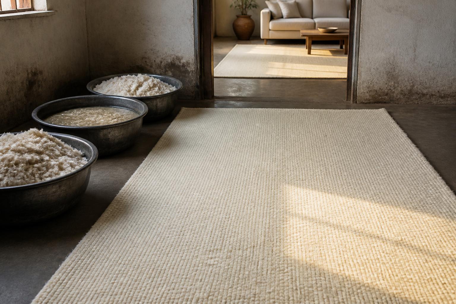 Auditing Core Wool Scouring: Preventing Photodegradation and Yellowing in White Area Rugs