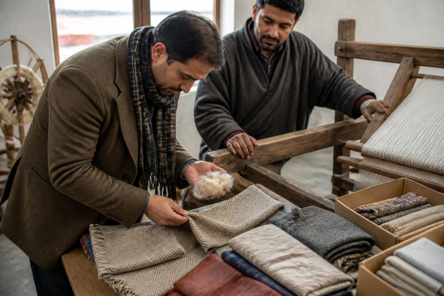 Dropshipping Handloom Cashmere Scarves: How Beginners Verify GI Tags and Spot Synthetic Blends