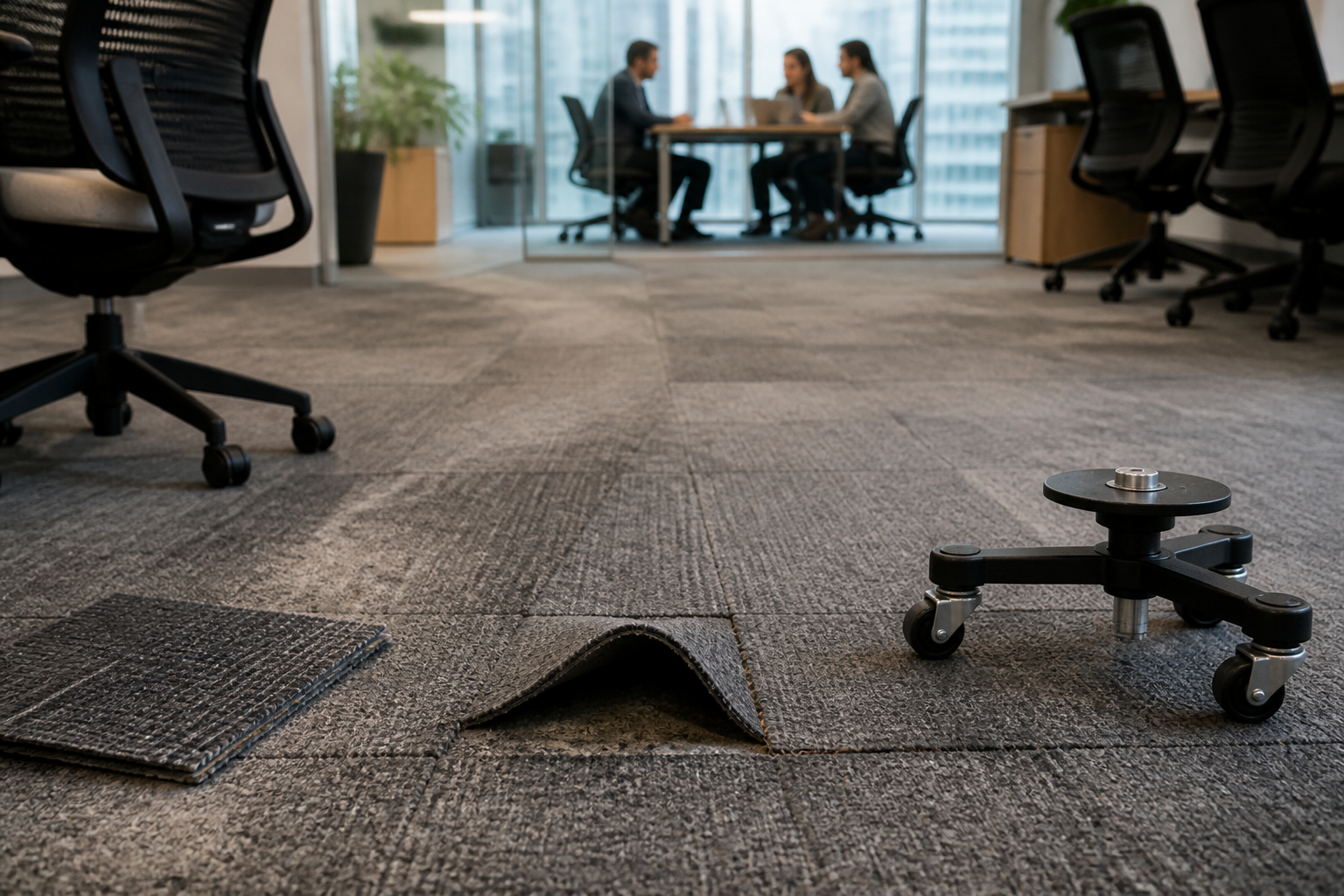 Auditing Castor Chair Resistance: Specifying ISO 10361 and EN 985 Test Values for Commercial Carpet Tile Bids