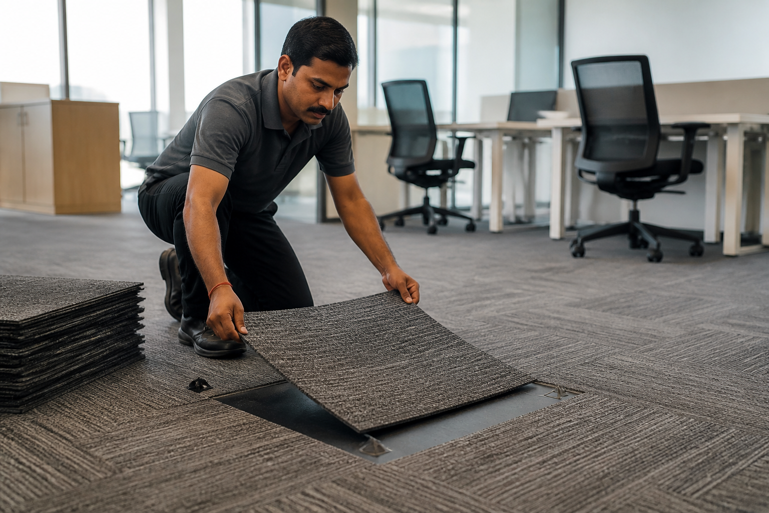 TacTiles and Magnetic Underlays: Procuring Floating Carpet Tile Systems to Lower Commercial Install Costs