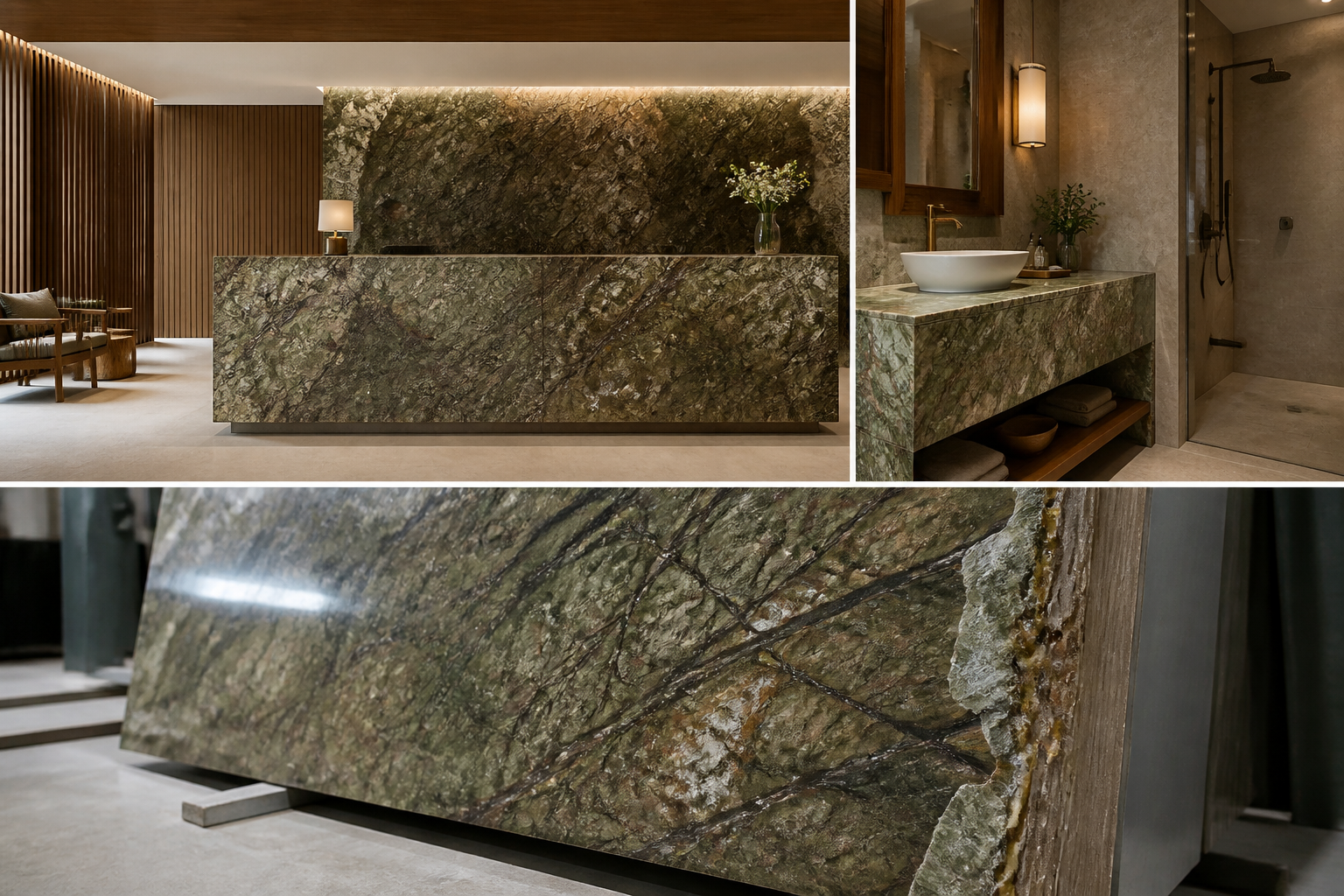 Procuring Indian Rainforest Marble: Evaluating Resin Saturation and Water Absorption for Hospitality Interiors